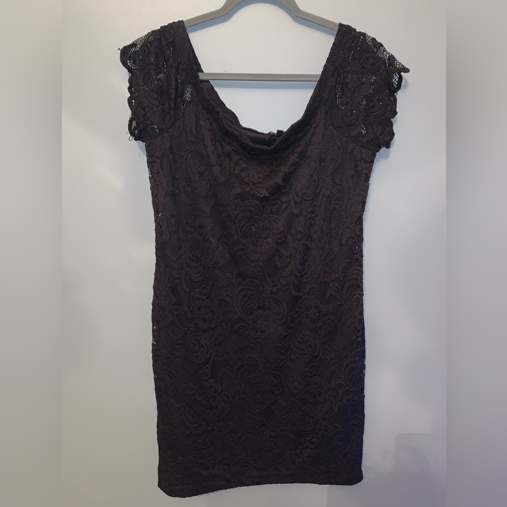 Ambiance Women’s Lace Mini Dress